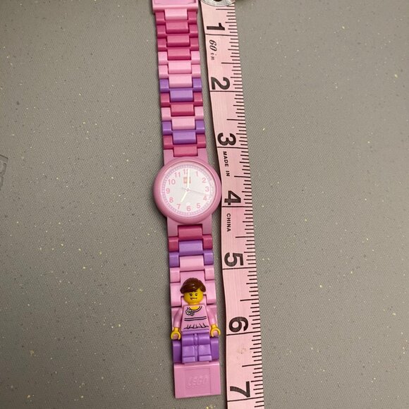 Lego Friends Pink & Purple Analog Watch With Mini-Figure - Picture 5 of 5